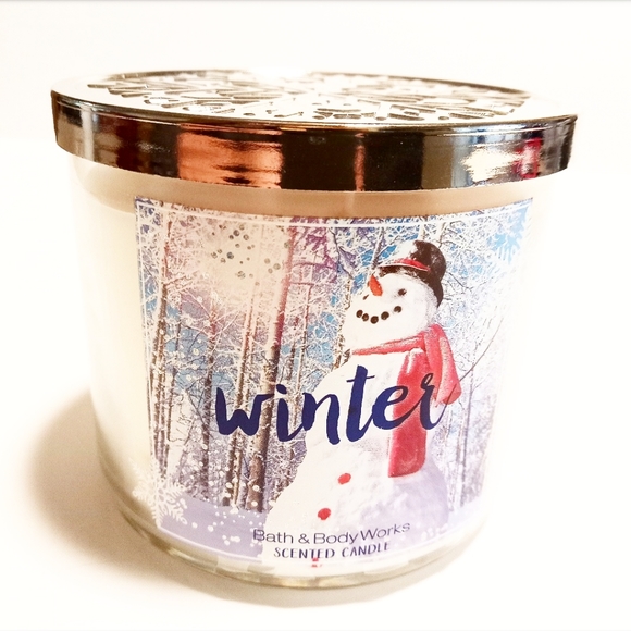 Bath & Body Works Other - • NEW Bath & Body Works Winter 3 Wick Candle •